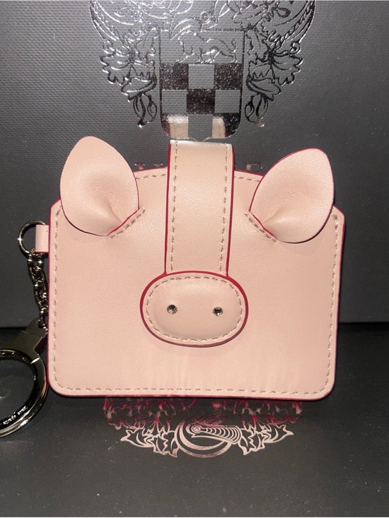 kate spade Handbags - Kate Spade New York Year of the Pig card holder keychain